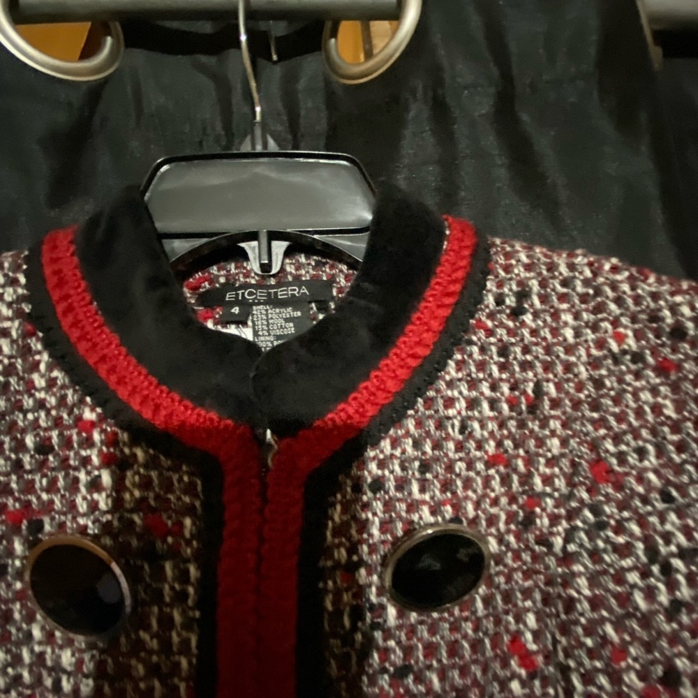 Etcetera Tweed Jacket - image 4